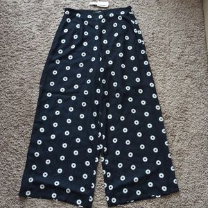 NWT Caara Navy Wide Leg Pants